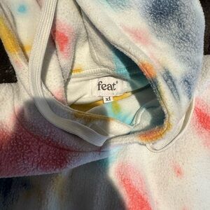 Feat Multicolor Tie-Dye Hoodie